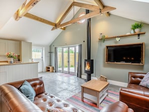 Living area | Holyoake Barns- The Old Stables - Holyoake Barns, Little Alne, near Wootton Wawen