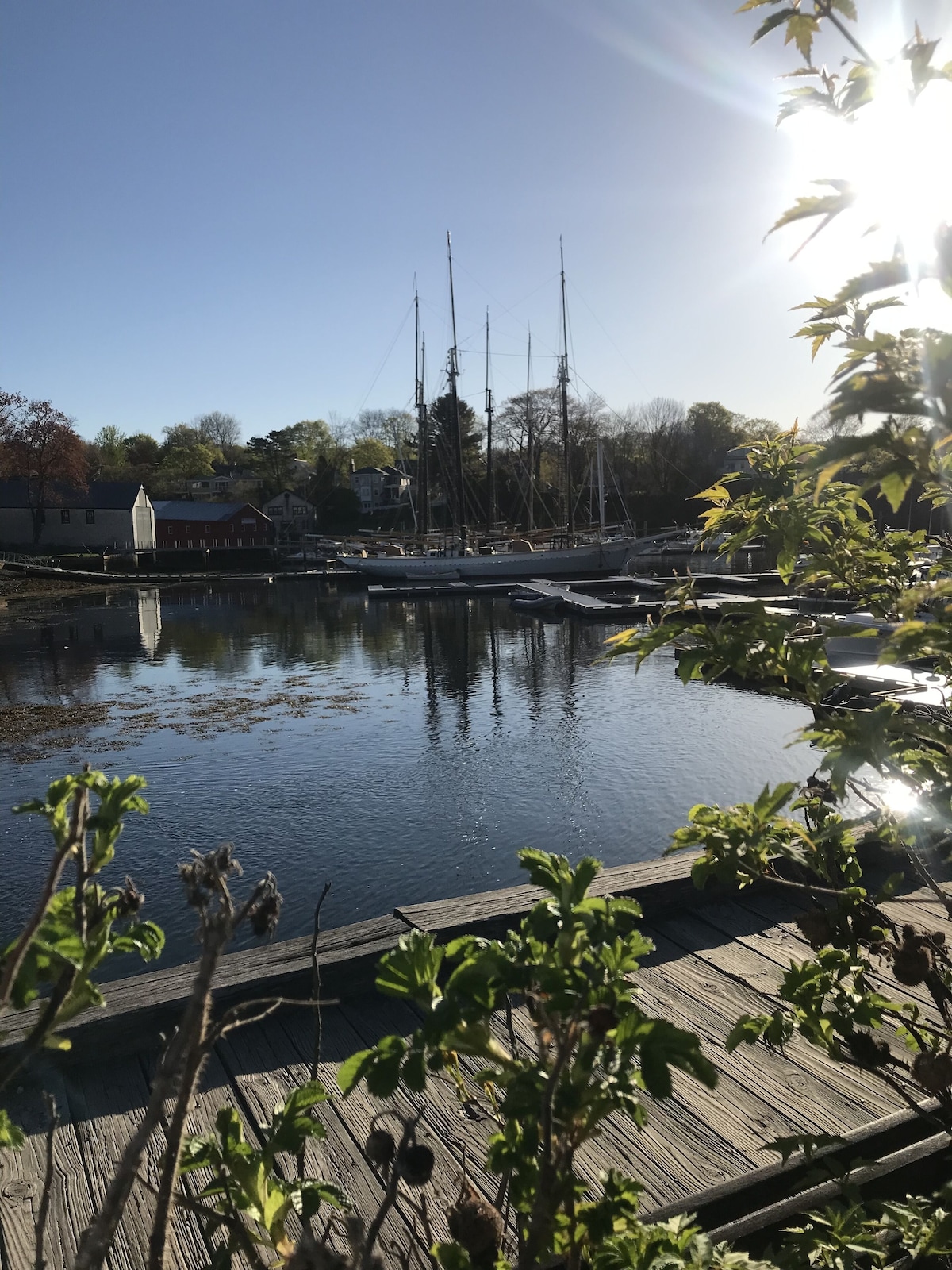 Studio Apartment on lake near Camden, Maine.