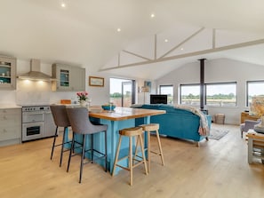 Open plan living space | The Old Workshop, Stowupland, near Stowmarket