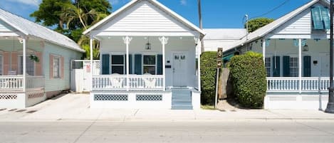 Located half a block from Duval- this home is within walking distance to all that Key West offers.