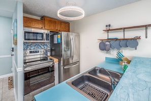 Kitchen with all new appliances