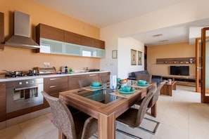 Living and dining room