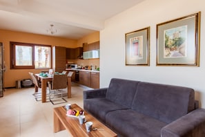 Living and dining room