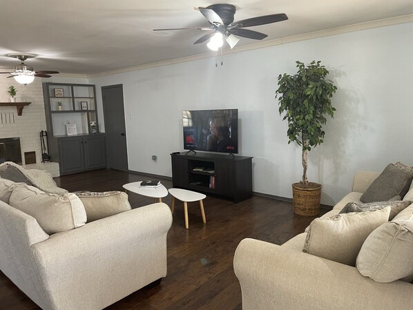 Sofas and TV