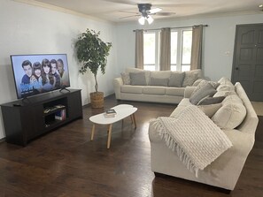 Living Room and TV