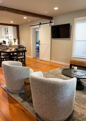 Living room with TV