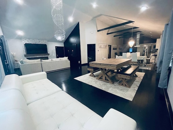 Área de sala de estar