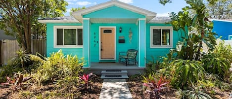 Boho Beach House Entrance