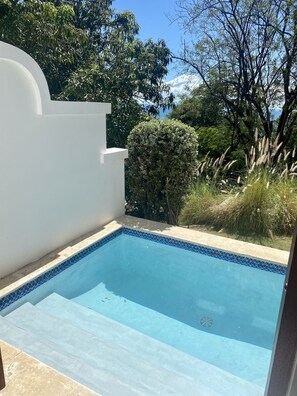 Private Plunge Pool overlooking the ocean