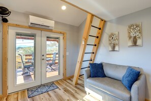 Studio Living Space | Ladder Required to Access Loft