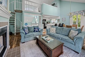 Living Room with Sofa Bed