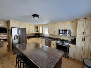 Kitchen is equipped with everything you will need!
