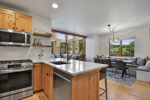 Dining Area Off Kitchen with Seating for 8