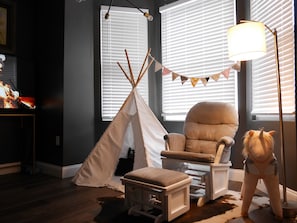 Living Room with Rocking Chair, Children'Tent