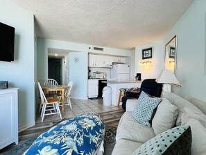 Watch TV and get comfy in this Nice Living room
