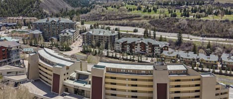 Seasons with Beaver Creek in background