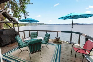 Main Deck off Dining/Living Room new Gas Grill and gas fire pit