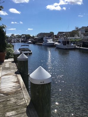 Looking South down Sportsmans canal