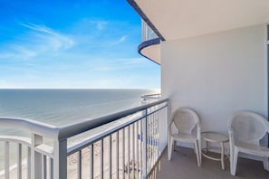 Ocean View from Balcony