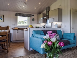 Open plan living space | Islabank Lodge, Auchterarder