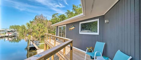 Homosassa Vacation Rental | 3BR | 2BA | Stairs Required to Enter | 1,860 Sq Ft