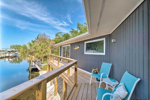 Homosassa Vacation Rental | 3BR | 2BA | Stairs Required to Enter | 1,860 Sq Ft