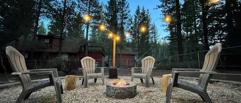 Gas firepit - Summer only!