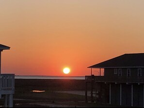 Sunset from balcony 