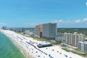 Beautiful beach for miles!
