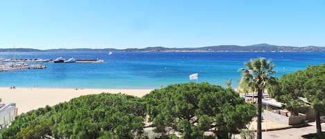 Vue sur la plage/l’océan