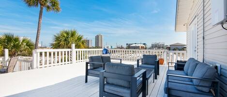 Makarios Beach Blu balcony