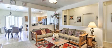 Sahuarita Vacation Rental | 3BR | 2BA | 1,463 Sq Ft | Step-Free Access