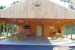 Bring your supper and eat at one of our picnic tables under the pavillion.