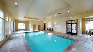 Indoor pool to compliment our outdoor pool