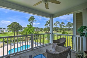 Balcony | Golf Course Views