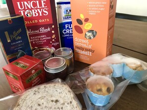 Breakfast supplies