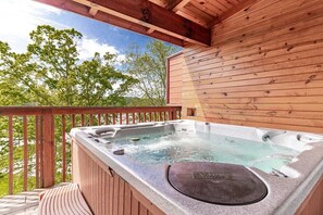 There are not many better places to take in the nature around you than our all-season hot tub.  Enjoy a soak and the peaceful surroundings at one of the most beautiful spots in the country!