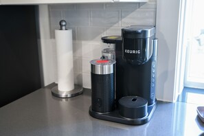 Kaffe och/eller kaffebryggare