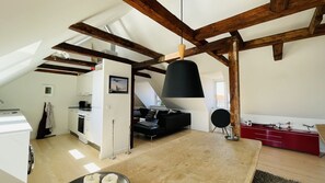 Dining Room, Kitchen, Living Room