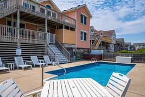 NH348: Barefootin' | Pool & Hot Tub Area