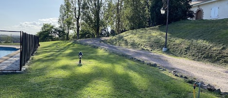 Overnattingsstedets uteområder