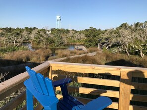 Small Deck Overlooking Marsh