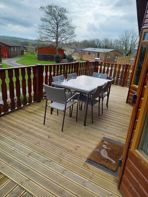 Other view across decking