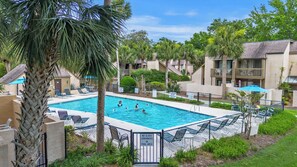 Hilton Head Beach Club Community Pool OPEN April- October