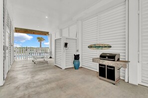 Experience endless fun in our entertainment area leading to the pool