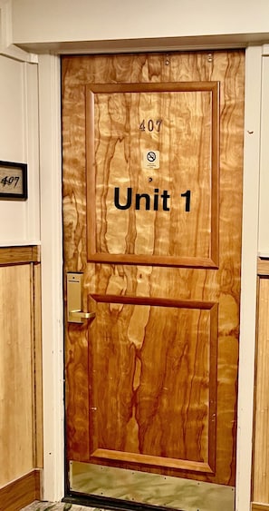 Unit 1 is the one bedroom.