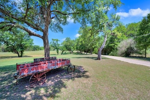 Enjoy the beautiful country homeland acres full of breathtaking trees.