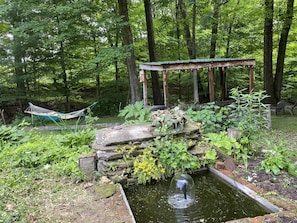 Outdoor water feature