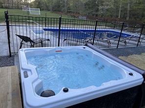 Bain à remous extérieur