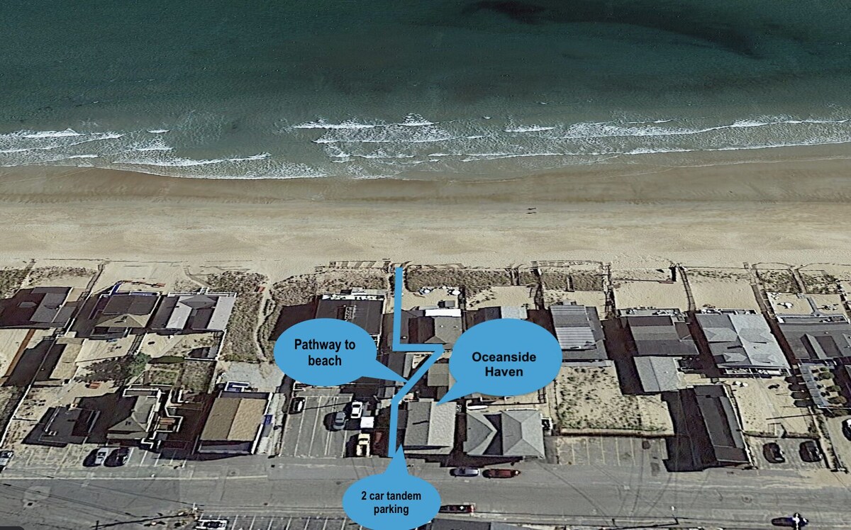 Oceanside Haven: 2-Family Beach Home, 5BR 2 BA
